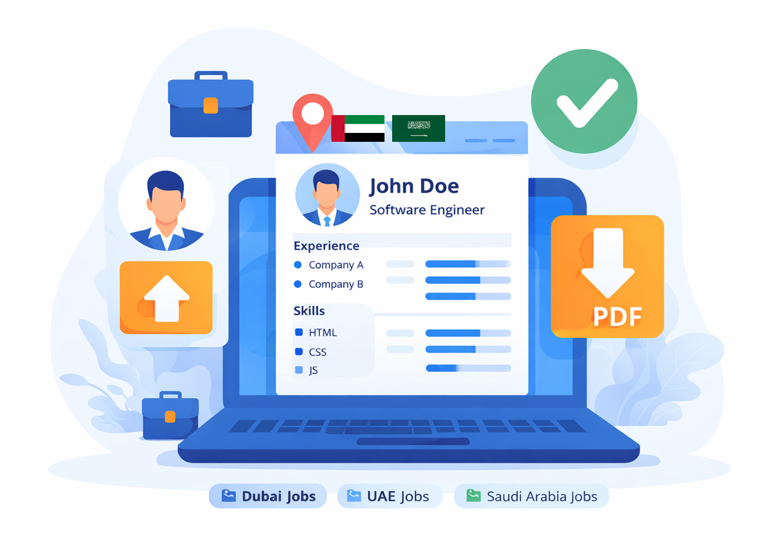 Create an Indian CV for Dubai Jobs online resume builder
